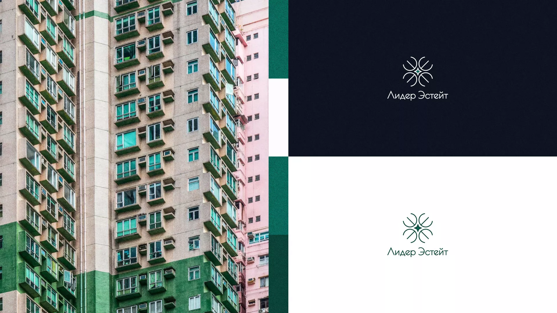 Создание логотипа компании «Лидер Эстейт» в Гавриловом Посаде