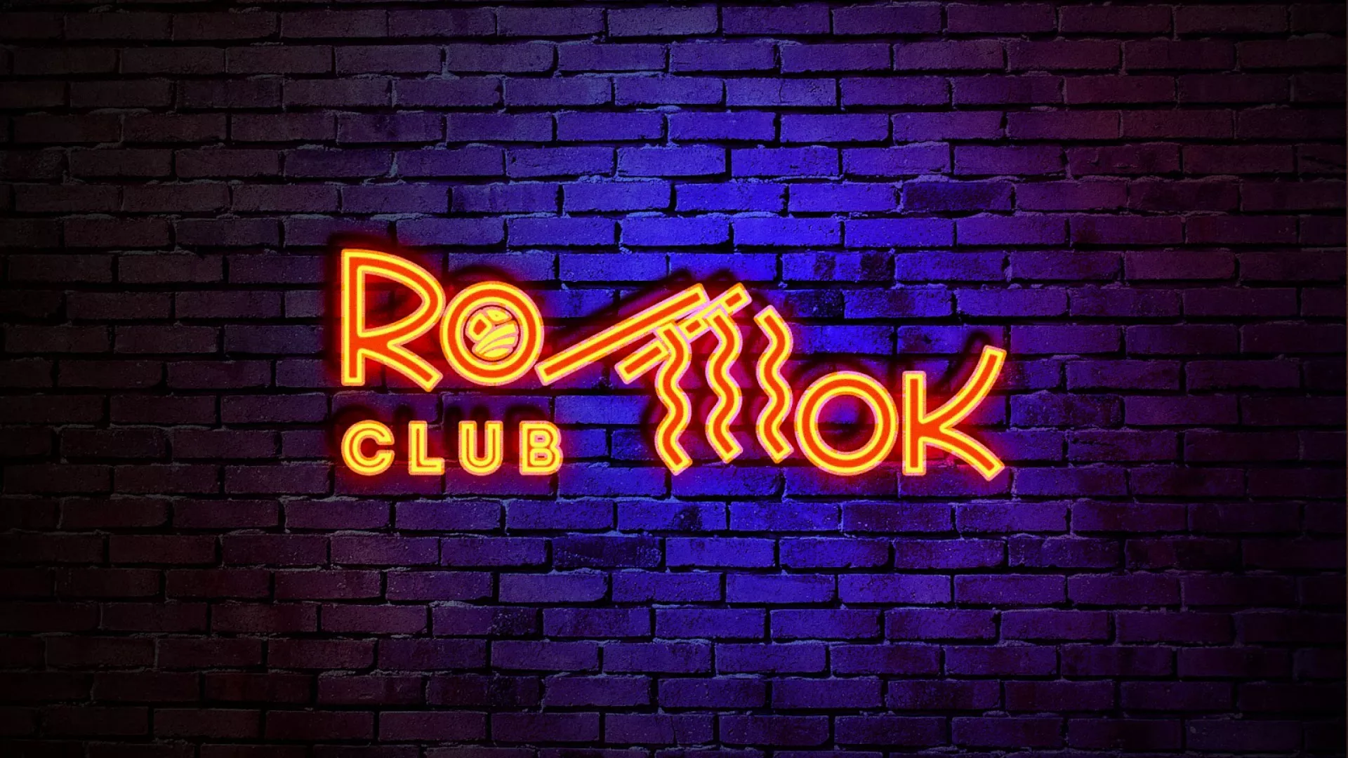 Разработка интерьерной вывески суши-бара «Roll Wok Club» в Гавриловом Посаде