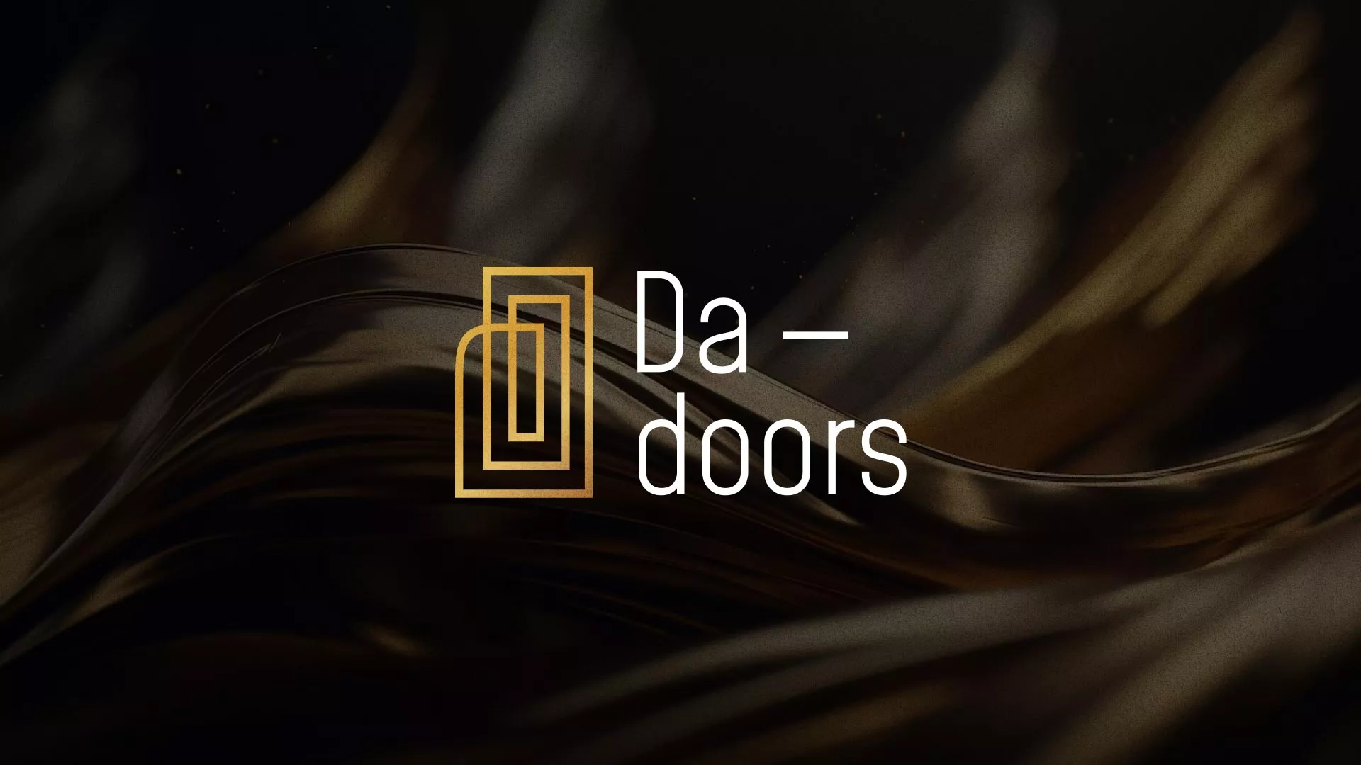 Разработка логотипа для компании «DA-DOORS» в Гавриловом Посаде